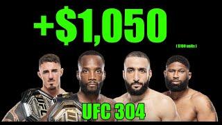 UFC 304 Betting Recap