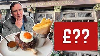 I Review LONDON'S MOST EXPENSIVE PUB - This Was UNBELIEVABLE!