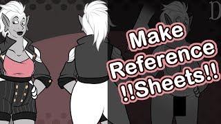 Make Reference Sheets for your OCs | Michie Rambles