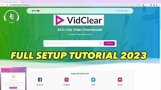 All In One Video Downloader Script Download And Setup | Create All In One Video Downloader Website
