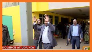 Chaos erupt at UDA party headquarters in Nairobi