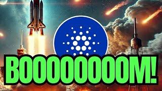 CARDANO (ADA) BOOOOOOOOM MOMENT JUST HAPPENED !!!! | LISTEN UP HOLDERS | CARDANO PRICE PREDICTION