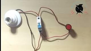 MCB Tripping indicator wiring connection.mcb trip indicator circuit breaker.#Mehtab Electrical MAN