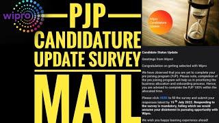 WIPRO PJP CANDIDATURE STATUS UPDATE|| FOR ELITE PHASE 1 CANDIDATE|| #wipro , #pjp