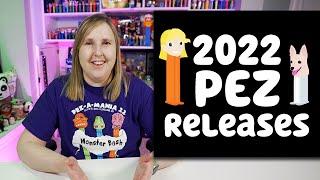 2022 New PEZ Dispenser Release Collection Guide