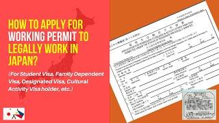 How to apply for Working Permit to legally work in Japan?