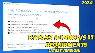 Bypass Windows 11 System Requirements in Minutes! Easiest Method 2025