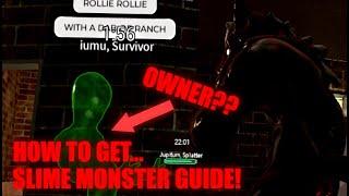 How To Obtain The SLIME/STEALTH Monster GUIDE In ROBLOX Sweet Home!