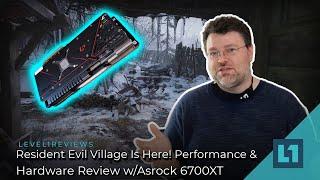 ASrock Phantom Gaming 6700XT OC - Resident Evil Village. AMD Ray Tracing, Variable-Rate Shading, HDR