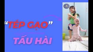 Khả  Năng Tấu Hài quá hay Gạo nhỉ. #tepgaofamily #begaotihon #haihuoc #funny #giadinh #progeria