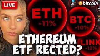 ETHEREUM ETF LAUNCH UNLIKELY | SOLANA DUMP! | DAILY CRYPTO NEWS SHOW - LIVE!