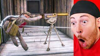100 Funny Ways to Die in Red Dead Redemption 2! Part 2 OutlawGarry Reacts to RDR2