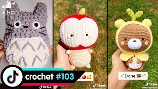 TIKTOK CROCHET CUTE AMIGURUMI COMPILATION #103