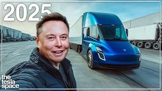 The 2025 Tesla Semi Update is Here!