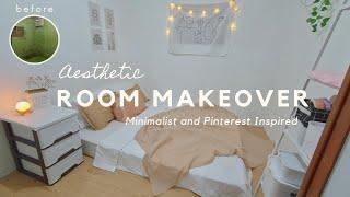 Small Room Makeover Philippines  minimalist + pinterest inspired ^·^