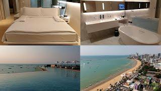 Hilton Pattaya Hotel, Pattaya City, Thailand (2024) (4K) HOTEL TOUR + REVIEW - 5 star hotel