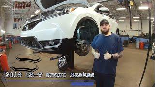 2017-2022  Honda CR-V How To Replace Front Brake Pads