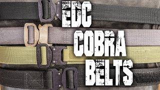 EDC Cobra Belts / Channel Updates / My FAVORITE BELTS!