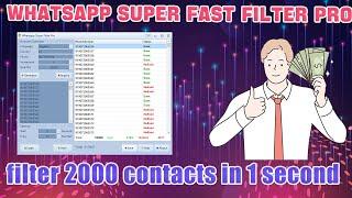 Whatsapp Super Fast Filter Pro #whatsapp