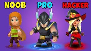 NOOB vs PRO vs HACKER - Archero