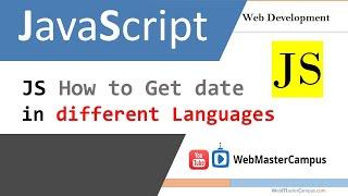 JavaScript How to Get Date in Different Languages