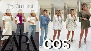 Biggest ZARA  and COS ** | TRY on Haul | ** Styling ideas, full outfits