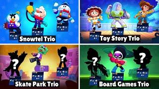 All Trios Losing & Winning Animations | Toy Story in Brawl Stars