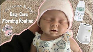 Silicone Baby DAY-CARE Morning Routine|Reborns World