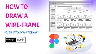 Wireframe Design For Web Project using Figma | Sinhala Tutorial