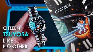 Amazing Citizen Tsuyosa Hand Painted Dial | IFL Watches Space Surfer