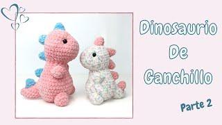 Dinosaurio T Rex A Crochet Fácil (TikTok) - Tutorial Parte 2 | Patrón de animales Amigurumi gratis