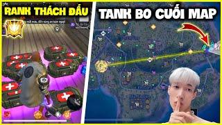 Người Đầu Tiên Tank Bo Cuối Map Đảo Quân Sự Rank Thách Đấu !!!