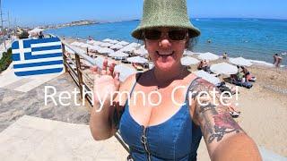 Rethymno, Crete! Walking Tour! Rethymno Kreta! Rethymno Greece! Creta!