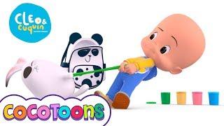 La mochipanda mágica de Fantasma y Cuquín - vídeos educativos para niños - Cocotoons