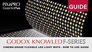 GODOX KNOWLED F200Bi, F400Bi, and F600Bi Flexible Cinema-Grade LED Mats - Operation Guide