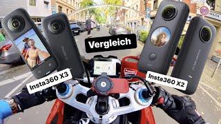 Vergleich Insta360 OneX2 & X3! Ist die neue wirklich besser?