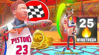 I Took My TOXIC 99 STANDING DUNK BUILD to the COMP STAGE in NBA 2K24 And ROBBED Everyones VC!