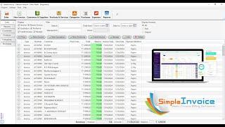 Simple invoice software tutorial - Tamil