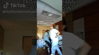 Yanni And Troy During Labor   #troyandyanni #yanni #brookyln #benet #nadia #dance #music  #reels