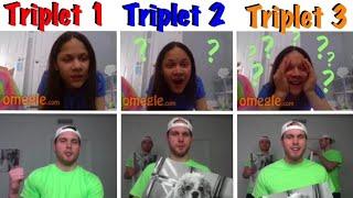 TRIPLET GLITCH PRANK ON OMEGLE