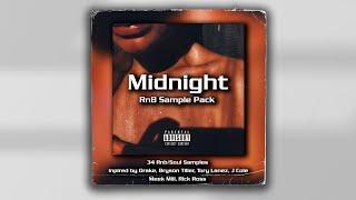 RNB SAMPLE PACK / RNB LOOP KIT - "MIDNIGHT" | RnB Samples + STEMS