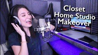 My Closet Home Studio Makeover - Voice Over Recording Booth