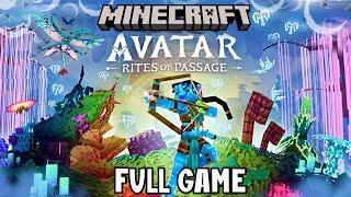 Minecraft x Avatar: Rites of Passage DLC - Full Gameplay Playthrough (Full Game)