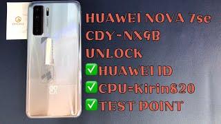 HUAWEI NOVA 7se/CDY-NX9B UNLOCK FRP BY HW TOOL