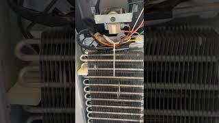 Refrigerator low side/ evaporator leak example #shorts