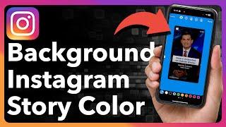 How To Change Background Color For Instagram Story Repost