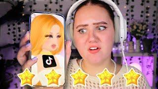 Using TIKTOK Hacks In Dress To Impress  🩷