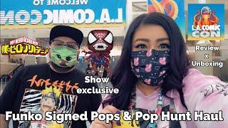 LA Comic Con 2021 Signed Pops & Funko Haul | My Hero Academia Autographs