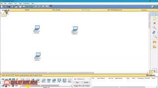 how to configure Vlan in packet tracer software connect computer to computer