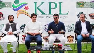 Press Conference | Kashmir Premier League | Final Trials